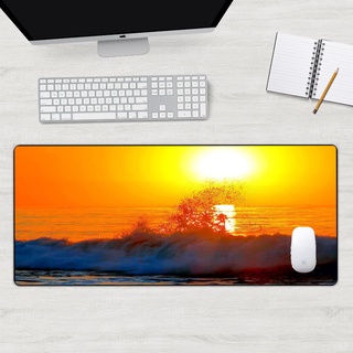 Flash sale Great Waves mousepad Big Mouse Pad Gaming MousePad Gamer Keyboard Desk extended mouse pad for gaming with light xiyingdan1