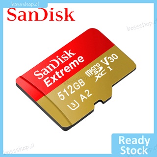 SANDISK - tarjeta de memoria Ultra SD (512 gb, 100 mb/s, clase 10, oro rojo y adaptador gratis)