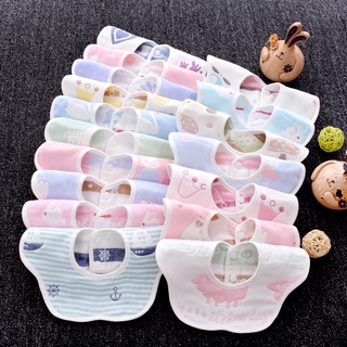 [Super Low price] toalla de boca para bebé, pétalo, toalla de boca de bebé, algodón puro, seis capas, gasa, toalla de boca para bebé (6)