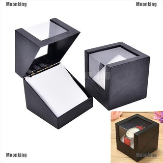 Moonking - caja de reloj de pulsera (78 x 78 mm, plástico, pendiente, soporte de almacenamiento, joyería)