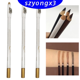 [HeatWave] 3x herramienta para lápiz mágico peluquería para hacer arcos afeitadora de plástico negro (5)
