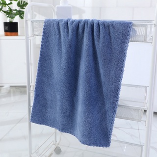 toalla ecológica anti-deform poliéster esponjoso toalla de cara suministros para el hogar (7)