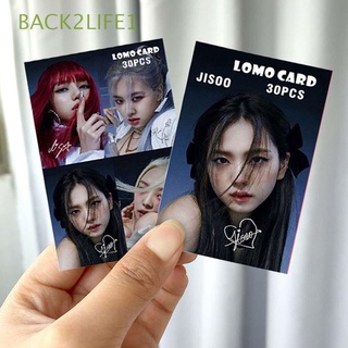 BACK2LIFE1 KPOP Kpop Kill This Love Message Postcard Lomo Card BlackPink JISOO New Album LISA Women Team Photo Cards Fans Collection How You Like That