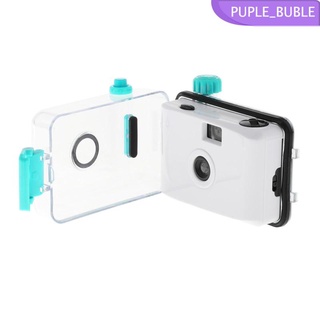 Puple Mini cámara De 35mm De 35mm Para fotografía/De viaje/viaje (8)