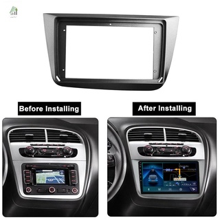 2Din Car Radio Fascia for SEAT ALTEA 2004-2015 DVD Stereo Frame Plate Adapter Mounting Dash Installation Bezel Trim Kit