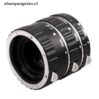 (nuevo) metal auto focus af macro extensión tubo adaptador anillo para canon eos shenyangxian.cl