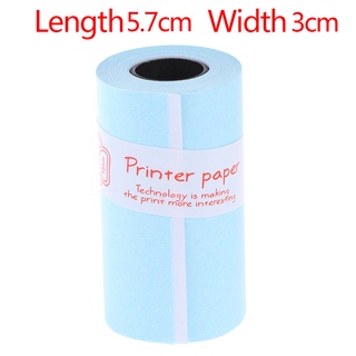 [alg] rollo de papel adhesivo imprimible 3 rollos de papel térmico directo autoadhesivo 57 x 30 mm [adorelovegood] (4)
