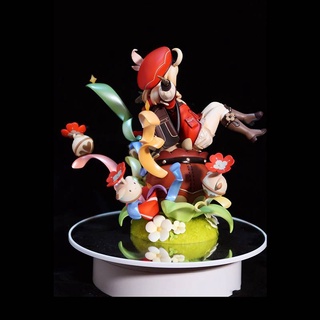 Genshin Impact Klee Figura De Acción Con Bombas Rebotadoras Modelo Muñecas Juguetes Para Niños Decoración Del Hogar Anime Adorno Regalo Celebrar (4)