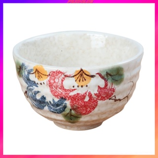 [PREDOLO2] Ceremonia de té Matcha tazón de té verde en polvo cerámica vajilla accesorio peonía