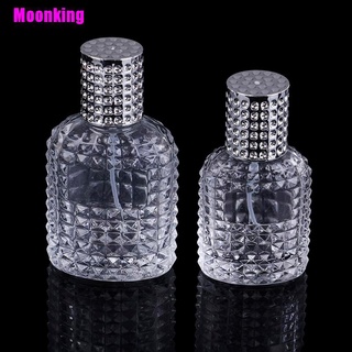 [Moonking] 30/50 ml portátil de vidrio Perfume botella Spray atomizador vacío botellas recargables