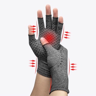 guantes magnéticos anti artritis terapia de compresión guantes reumatoide dolor de mano guante de descanso de muñeca cómodo pulsera guantes (4)