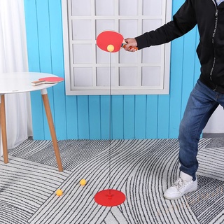 (ColorfulMall) Entrenador de tenis de mesa para niños adultos, eje suave, Ping Pong, dispositivo de práctica elástica (1)