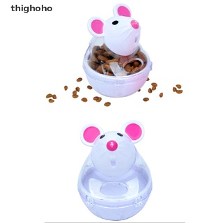 thighoho pet gato vaso alimentador juguete ratón goteo bolas de alimentos mascotas juguetes educativos cl
