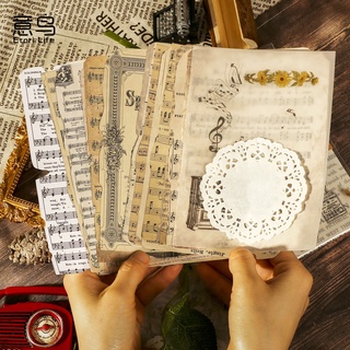journamm 26 unids/pack vintage material papel para scrapbooking junk journal diy creativo papelería mano cuenta decoración papel