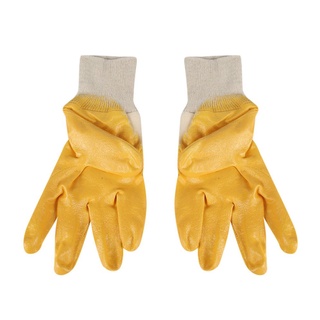 guantes de nitrilo con revestimiento de nitrilo resistente al desgaste guantes de trabajo antiaceite