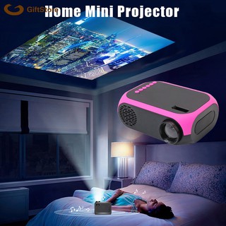 HD 1080P LED Proyector Portátil Mini Cine En Casa Ligero USB AV HDMI