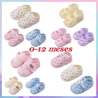 0-18M zapatos para niños recién nacidos estampados de Onda a la moda Estilo Casual/zapatos para niños