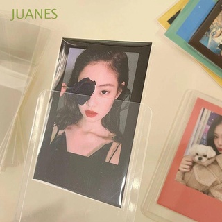JUANES Korea Kpop Photocards Kpop Photocards Protector Vertical Photocards Storage Bag Card Film Protector School Stationery Transparent Horizontal Card Film Hard Card Holder Card Holder Card Protector Idol Photo Sleeves