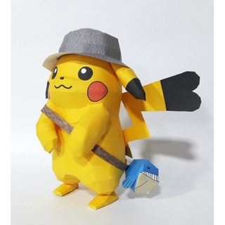 Pokemon Pikachu Explorador Papercraft