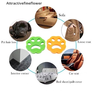 [aff] 2 piezas removedor de pelo reutilizable para mascotas, accesorio para lavadora, gato, perro, atractivofineflower