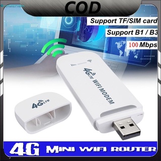 Desbloqueado 4G LTE WIFI inalámbrico USB Dongle Stick móvil de banda ancha tarjeta SIM módem FPT