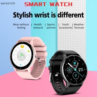 1 2021 nuevo reloj inteligente hombres pantalla táctil completa deporte fitness reloj ip67 impermeable bluetooth compatible para android ios smartwatch hombres+caja 1