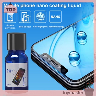 nano líquido protector de pantalla película resistente a los arañazos dureza 9h para teléfonos iphone samsung