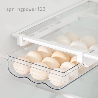 Caja De almacenamiento De huevos Tipo cajón Transparente Para refrigerador