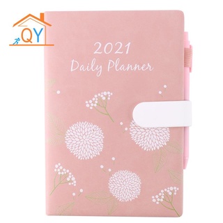 Planificador organizador A5 diario cuaderno semanal diario cuaderno, rosa