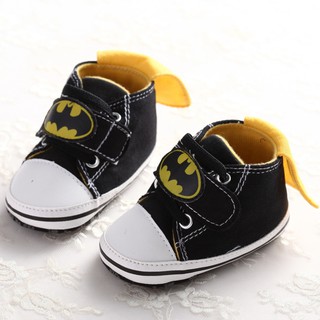 Walker Zapatos Anti-Saltar Recién Nacido De Algodón Suave Bebé Primer Andador Batman