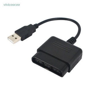 Vivi adaptador USB Cable USB PS2 a PS3 controlador de videojuego convertidor