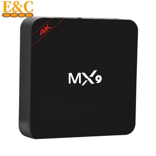 mx9 top box 4k quad core 1gb ram 8gb rom android 10.1 tv box -us plug