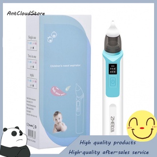 Bebé Nasal aspirador eléctrico limpiador de nariz recién nacido cuidado de bebé succionador limpiador de olfatear equipo seguro higiénico nariz Aspir