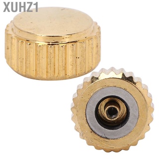 xuhz1 reloj corona piezas de repuesto cabeza plana kit portátil para los fabricantes de reparación trabajadores (2)