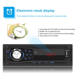 VEHO Car MP3 Player 12V Universal Radio Vehicle Auto Bluetooth-compatible Stereo Audio with Remote Control (7)