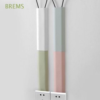 BREMS 1pcs Wall Cord Duct Management Wire Storage Box Cable Cover 30CM Network Cable Wall Cord Cover Cable Duct Raceway Self Adhesive Cable Organizer/Multicolor (1)