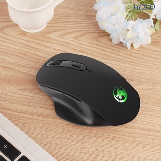 Hold ratón inalámbrico LED recargable delgado silencioso ratón G ratón portátil 1600DPI para Notebook PC portátil ordenador de escritorio (1)