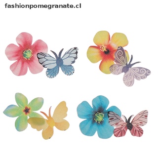【pomegranate】 Edible Flowers Cupcake Topper Glutinous Rice Paper Water Party Cake Decoration 【CL】 (5)