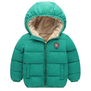 niños niño bebé niños niñas abrigo de invierno cálido grueso con capucha chaqueta outwear (3)