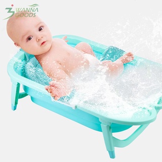 De dibujos animados portátil suave Baby Shower almohadilla de baño red ajustable soporte estante de baño (1)
