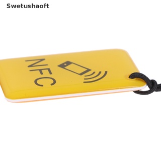 [sweu] nfc etiquetas lable ntag213 13.56mhz tarjeta inteligente para todos nfc activado teléfono bfd (3)