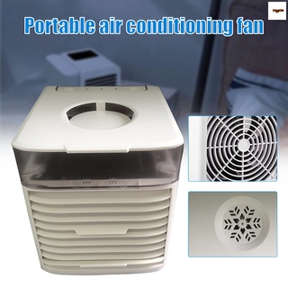 ventilador portátil de aire acondicionado 3 velocidades ajustable usb carga mini ventilador enfriador para coche oficina dormitorio