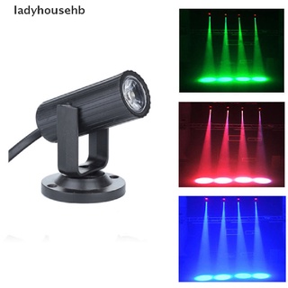 Ladyhousehb RGBW 1W LED Etapa Iluminación Spin Pinspot Luz Foco Fiesta DJ DISCO DMX Venta Caliente (1)