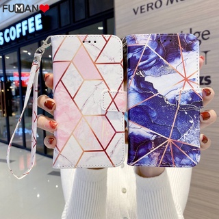 Wallet Case For Motorola Moto G Stylus Play Power 2021 5G G100 G30 G20 G10 E7 Power Cover Luxury Flip Simple Marble Soft TPU Phone Casing With Card Holder Stand