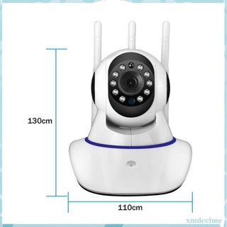 Inalámbrico HD 720P WiFi IP Interior Cámara De Seguridad Del Hogar IR Webcam Enchufe De La Ue (6)
