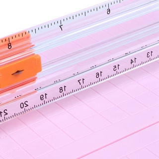jieliya 9090 mini cortador de papel pequeño cortador de papel color rosado (7)