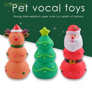 donetta mascota masticar juguete entrenamiento chirriante navidad perro juguetes lindo interactivo chirriante cachorro sonido suave mordida juguetes