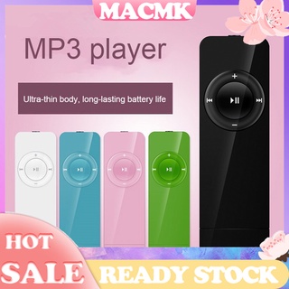 MACmk Reproductor MP3 Elegante Recargable Mini Medios De Música Portátil Para El Hogar