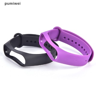 Pumiwei Silicone Bracelet For Xiaomi 3 4 Sport Strap Watch Silicone Wrist Strap CL