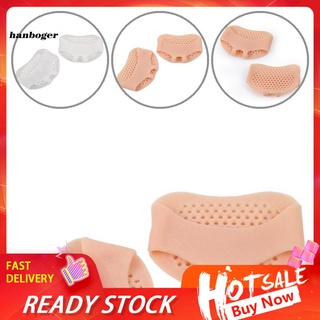 Han_ Silicone Gel Toe Pads High Heels Forefoot Cushions Pain Relief Splint Protector